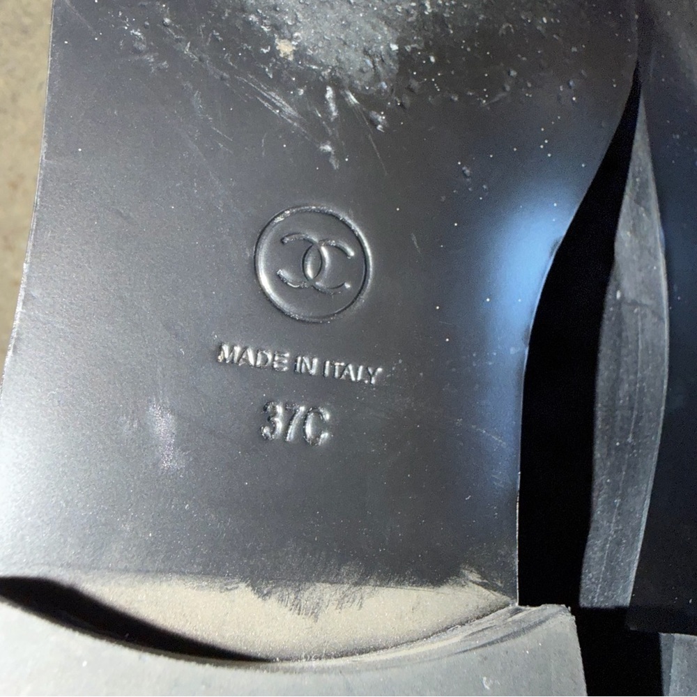 CHANEL black loafers - Picture 6 of 10